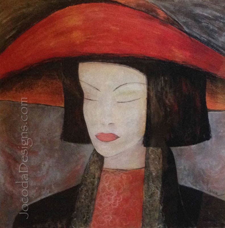 Pastel-12-The-Red-Hat-2-19X19